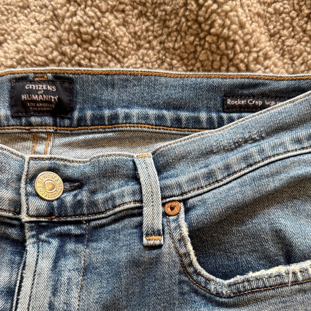 Citizens of Humanity Rocket Crop high rise skinny size 29